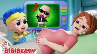 New Sibling Song  Newborn Baby  Family Song  Bibiberry Nursery Rhymes amp Kids Songs [upl. by Arodoet894]