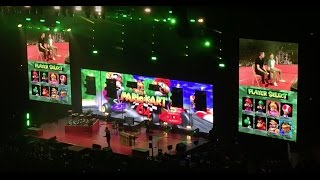 Twenty One Pilots Play Mario Kart 64 At The United Center  101WKQXPERIENCE [upl. by Alahsal]