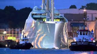 £260 Million Sailing Yacht SOLANDGE At Monaco Yacht Show amp much more [upl. by Iram]