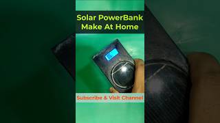 Mini Solar Power bank Make Easily solarcharger solarpowerbank shorts foryou [upl. by Aicilyt]