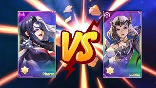 Pharsa vs Lunox  Whos better 🤔  Mobile Legends Adventure [upl. by Lundquist]