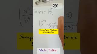 quotSimplifying Algebraic Expressions Easy StepbyStep Guidequot [upl. by Eilssel589]