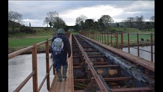 Sion Mills to Victoria Bridge along River Mourne  12 Feb 2017 v1 [upl. by Dustie]