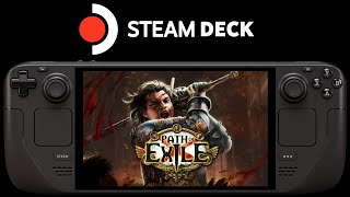 Path of Exile Steam Deck  SteamOS 36 [upl. by Anielram956]