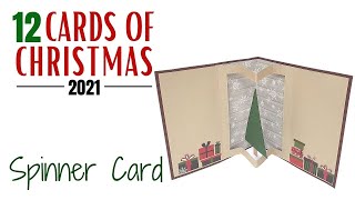 12 Cards of Christmas 2021  Spinner Card [upl. by Claudie]