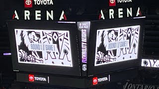 Bakersfield Condors  Ontario Reign  AHL Calder Cup Playoffs Rd 1 Gm 1 Intro  Starting Lineup [upl. by Territus]