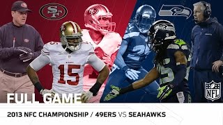 2013 NFC Championship San Francisco 49ers vs Seattle Seahawks  NFL Full Game [upl. by Ablasor]