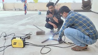 ER6013 arc welding Live Arc welding process  Arc welding kaise kare pk20248 [upl. by Nesiaj]