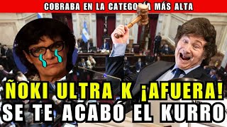 El Senado echó a una dirigente ultra K que cobraba en la categoría más alta  ASN [upl. by Enimasaj]