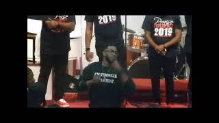 LeAndria Johnson mic toss to Darrel Walls [upl. by Cheri]