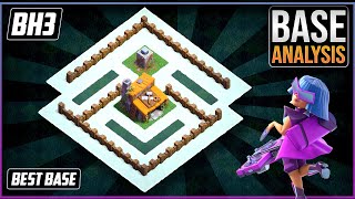 THE BEST BH3 TROPHYdefense Base 2022 Builder Hall 3 Trophy Base Design with Copy Link  COC [upl. by Cissej793]