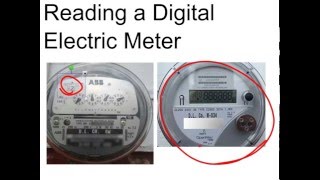 Reading a Digital Electric Meter amp Calculate Usage and Cost [upl. by Ahsaercal]