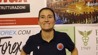 RHODIGIUM BASKET  Giulia Pegoraro al termine della gara contro Roseto [upl. by Aicrop]