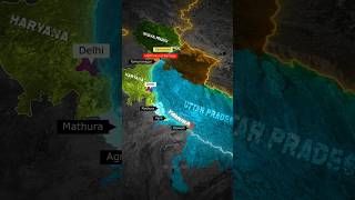 Yamuna river system यमुना नदी map geography upsc ias yamuna river [upl. by Leahcimluap]