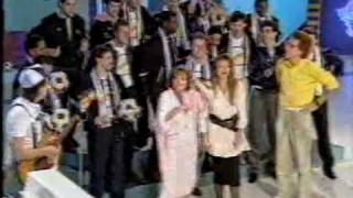 Chas amp Dave with Tottenham Hotspur  quotHot Shot Tottenhamquot live on Blue Peter 1987 [upl. by Yeoz]