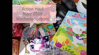 Action Haul März 2019 inkl aktueller Wochenangebote [upl. by Dorraj]