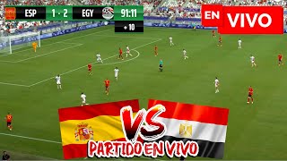 🔴 ESPAÑA VS EGIPTO EN VIVO Y EN DIRECTO  JUEGOS OLÍMPICOS PARIS2024  SPAIN VS EGYPT LIVE MATCH [upl. by Nrev202]