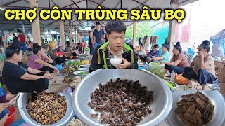 Chợ Côn Trùng Sâu Bọ Lớn Nhất Việt Nam Xem Thôi Mà Đã Thấy Ớn Lạnh [upl. by Durnan]