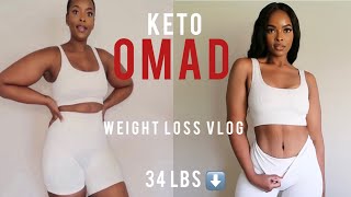 ONE MEAL A DAY OMAD diet Vlog Keto Meal Prep Ideas Weight Loss Journey [upl. by Ahtnicaj460]