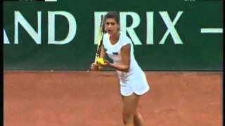 Petra Kvitova vs Sorana Cirstea 2008 Budapest Highlights [upl. by Alien]