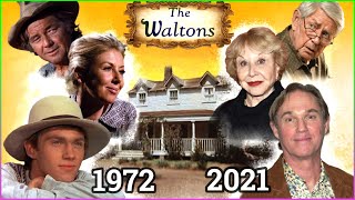 THE WALTONS CAST  THEN AND NOW 1972  2021  Richard Thomas Michael Learned [upl. by Eednarb16]