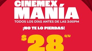 CINE A 28 CINEMEX Y CINÉPOLIS [upl. by Yob]