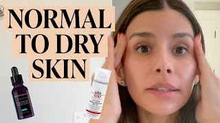 A Registered Nurses Morning Skincare Routine for a Dry to Normal Skin Type  Skincare Expert [upl. by Kerry]