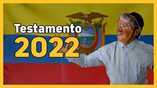 Testamento del Año Viejo 2022  ¡Adiós mi bello y violento Ecuador  BN Periodismo [upl. by Iris]