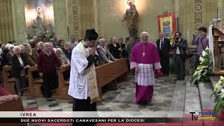 Due nuovi sacerdoti per la Diocesi di Ivrea [upl. by Tavi]