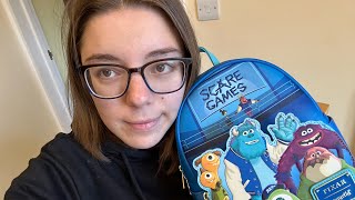 Magical Review  Monsters university Loungefly mini backpack [upl. by Aihseym276]