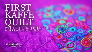 Kaffe Fassett Quilt  Mens Dress Shirts Linen [upl. by Atina]