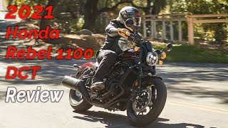 2021 Honda Rebel 1100 DCT Review [upl. by Neeruam942]