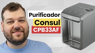 CLASSE A em Retenção de Partículas PURIFICADOR DE ÁGUA Consul CPB33AF [upl. by Gayel]