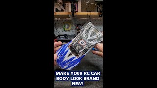 Make Your RC Car Body Look Brand New Hint do this [upl. by Yoshi]