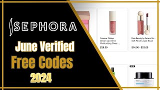 SEPHORA USA Promo Code June 2024  Sephora June USA Discount Coupon [upl. by Ycniuq]