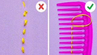 Super Easy Sewing Hacks For Beginners [upl. by Nosittam313]