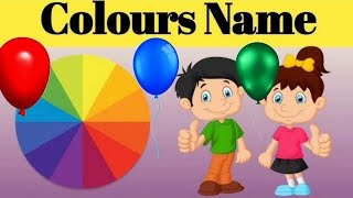 colours name for kidscolours spelling easy learn for kidsGK vocabularyGK coloursbasic English [upl. by Leonardi]