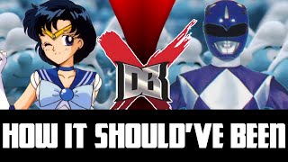 How Sailor Mercury VS Blue Ranger DBX Shouldve Been [upl. by Aceber]