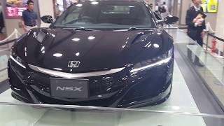 新型 NSX ベルリナブラック！ 名古屋駅 NEW HONDA NSX at NAGOYA [upl. by Tiny]