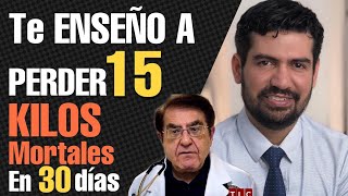 CÓMO PERDER 15 KILOS EN 30 DIAS  DIETA DEL DOCTOR LEVI  DR NOWZARADAN KILOS MORTALES [upl. by Eldrid]