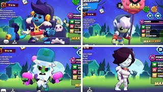 Every Brawl Stars NEW ZOMBIES Skins  Brawl Stars  NEW SKIN  Halloween  BRAWLOWEEN [upl. by Adler812]