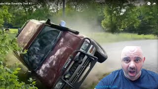 DESTROYING A TOYOTA HILUX PART 2  BenSabers Reacts [upl. by Akitan483]