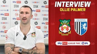 INTERVIEW  Ollie Palmer after Gillingham [upl. by Kooima]