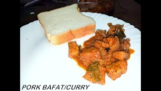 Pork Bafat Curry  Mangalorean Pork Bafat DukraMaas [upl. by Carhart]