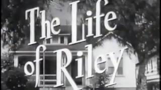 quotThe Life of Rileyquot US TV series 195358 intro  leadin [upl. by Virginie]