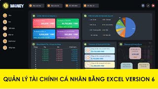 Quản lý tài chính cá nhân bằng Excel Version 6062023  HDSD [upl. by Sackville]