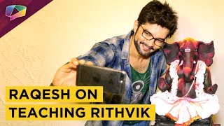 Raqesh Vashisth Talks About Eco Friendly Ganpati Teaching Rithvik amp More [upl. by Stephan]