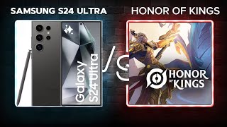 Playing Honor of Kings in Samsung Galaxy S24 ultra gameplay walkthrough honorofkings [upl. by Eirahs964]