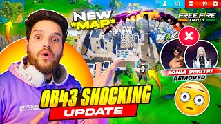 OB43 SHOCKING UPDATE  NEW MAP 20  FREE FIRE INDIA  Garena Free Fire [upl. by Mis]