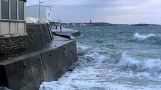 Grande Marée SaintMalo Juillet 2011  Marée Haute CaravelleDigueRochebonneParamé 20 [upl. by Culberson]